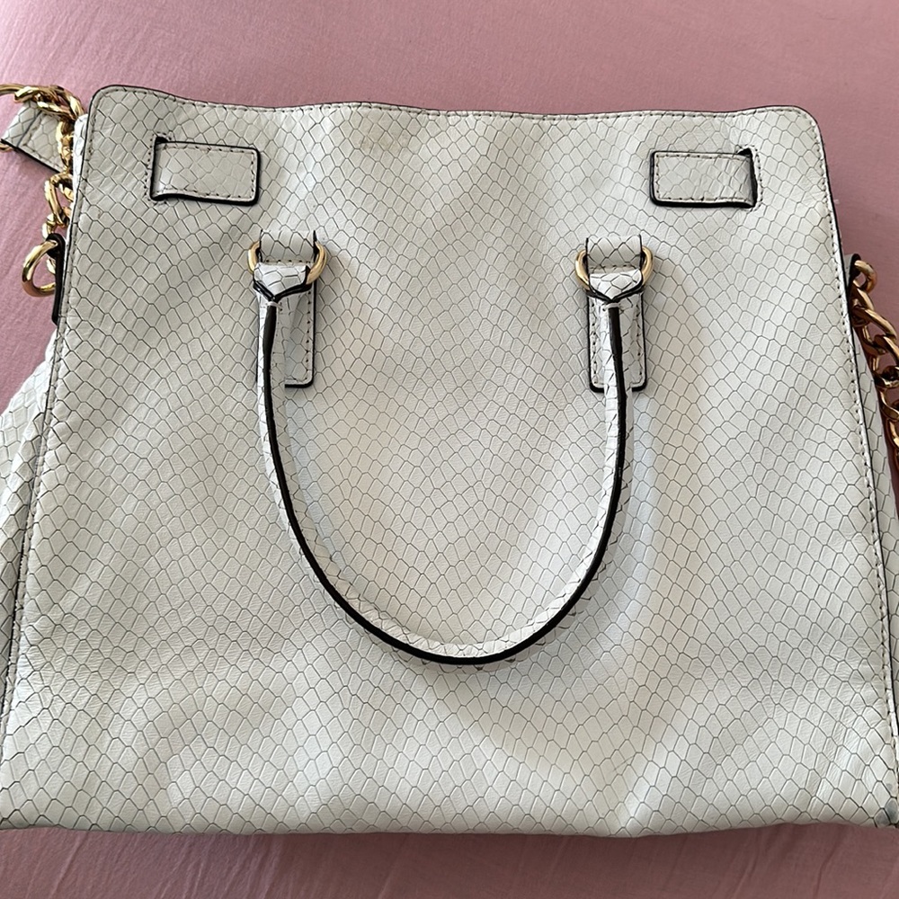 Michael kors Hamilton white python bag - Picture 10 of 14